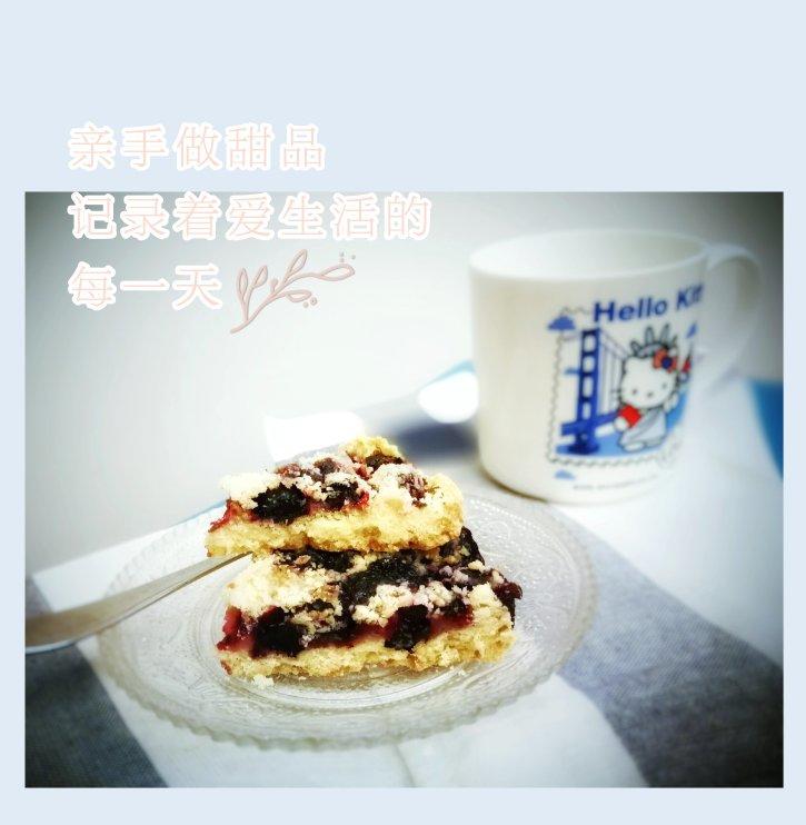 蓝莓酥粒小方块Blueberry Crumber Bars