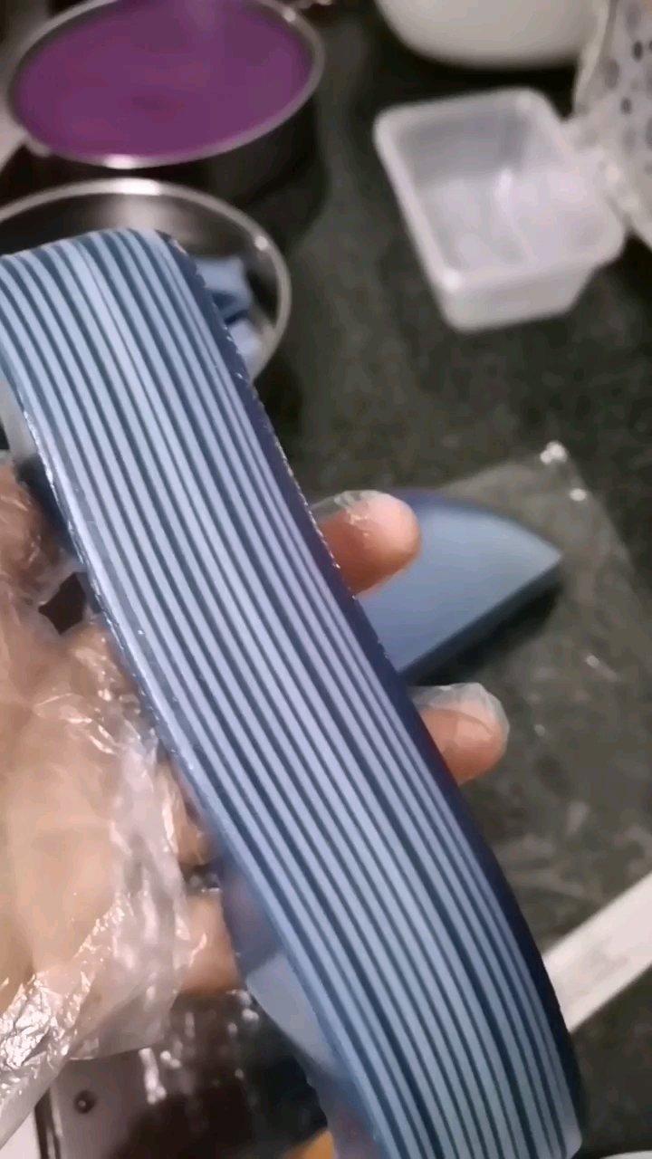 蝶豆花马蹄糕