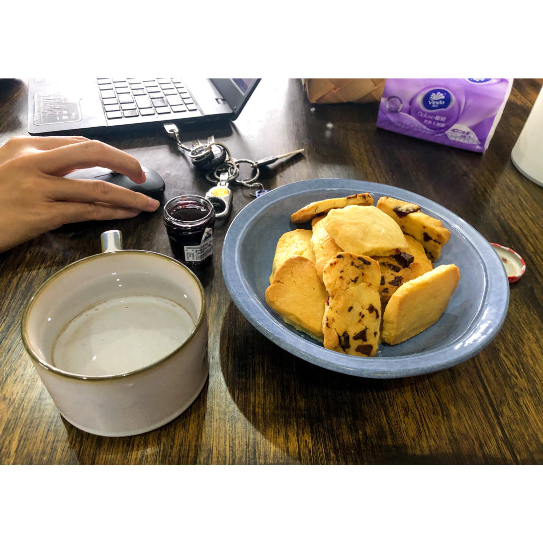 奶香浓郁酸甜酥脆的蔓越莓黄油曲奇