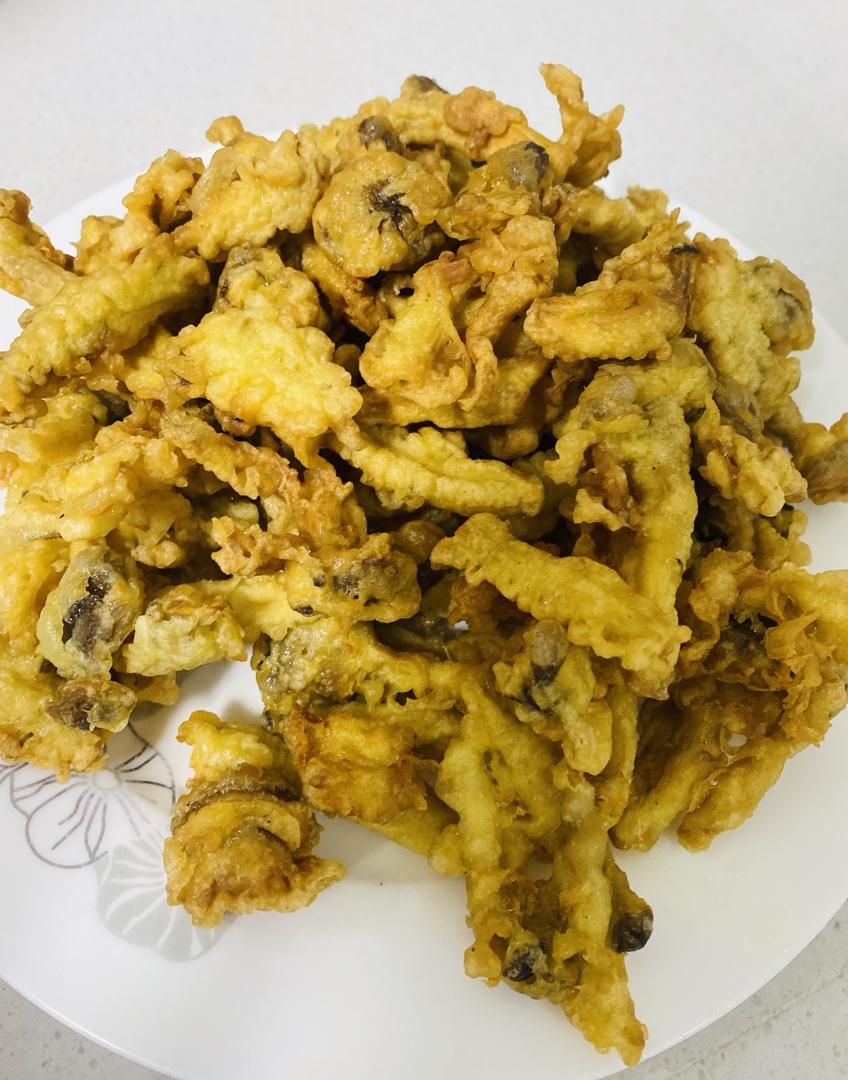 东北天妇罗？炸蘑菇