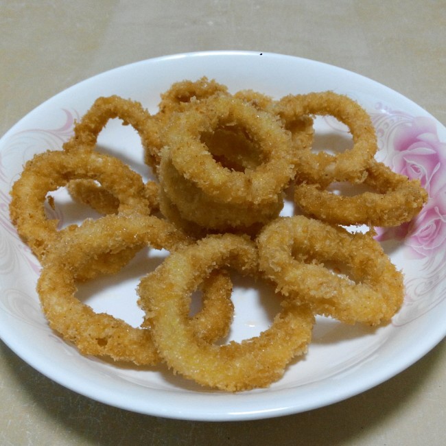 炸鱿鱼圈