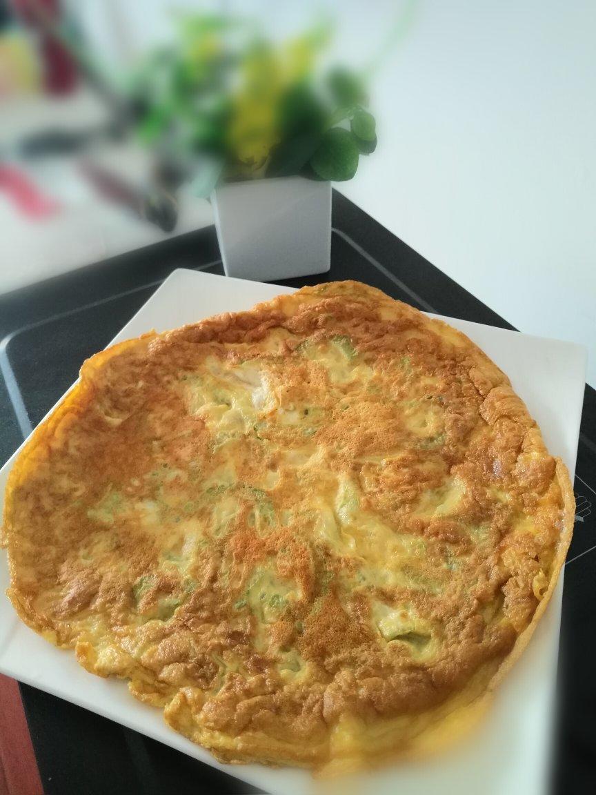 苦瓜煎蛋—如何翻面不碎？