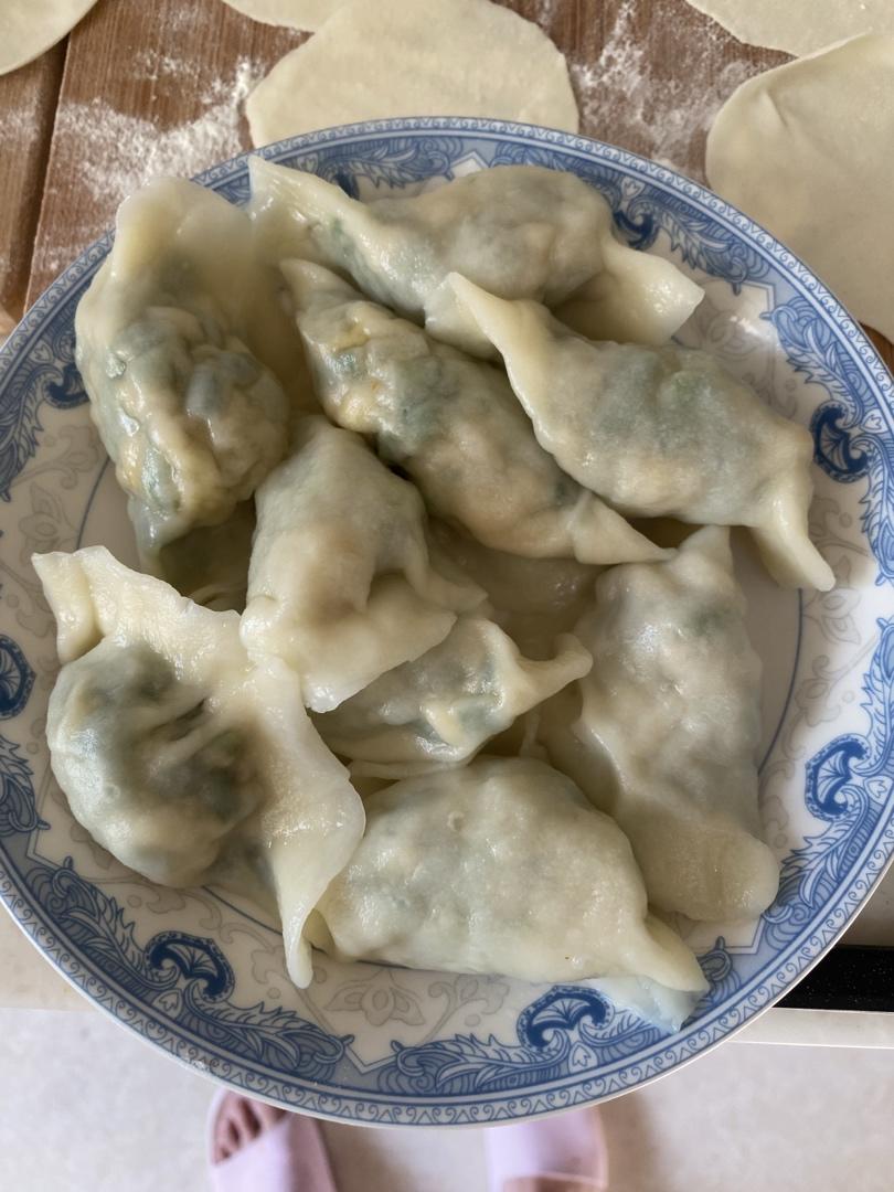 经典的韭菜鸡蛋馅儿饺子 怎么吃都不会腻