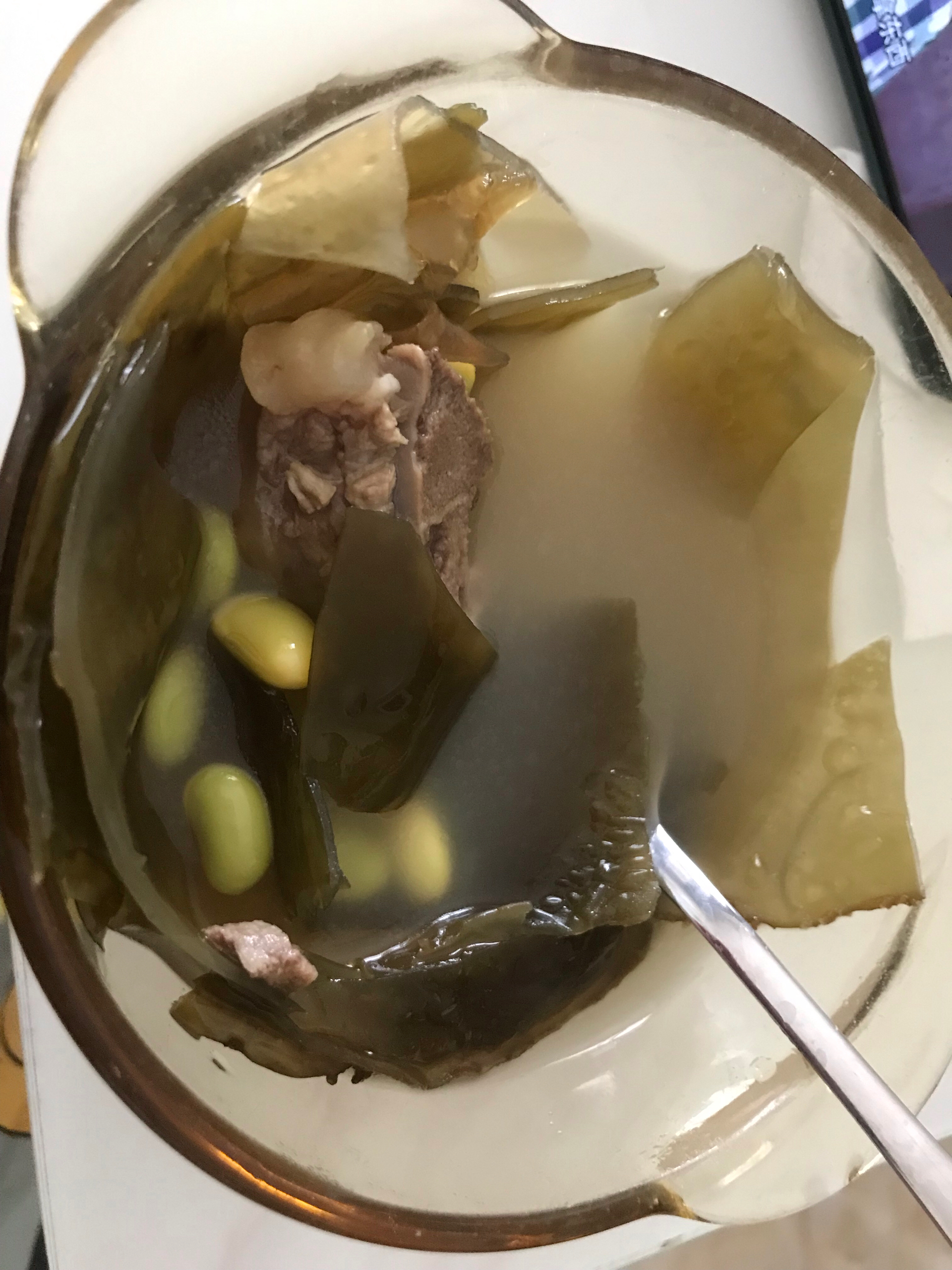 黄豆海带大骨汤