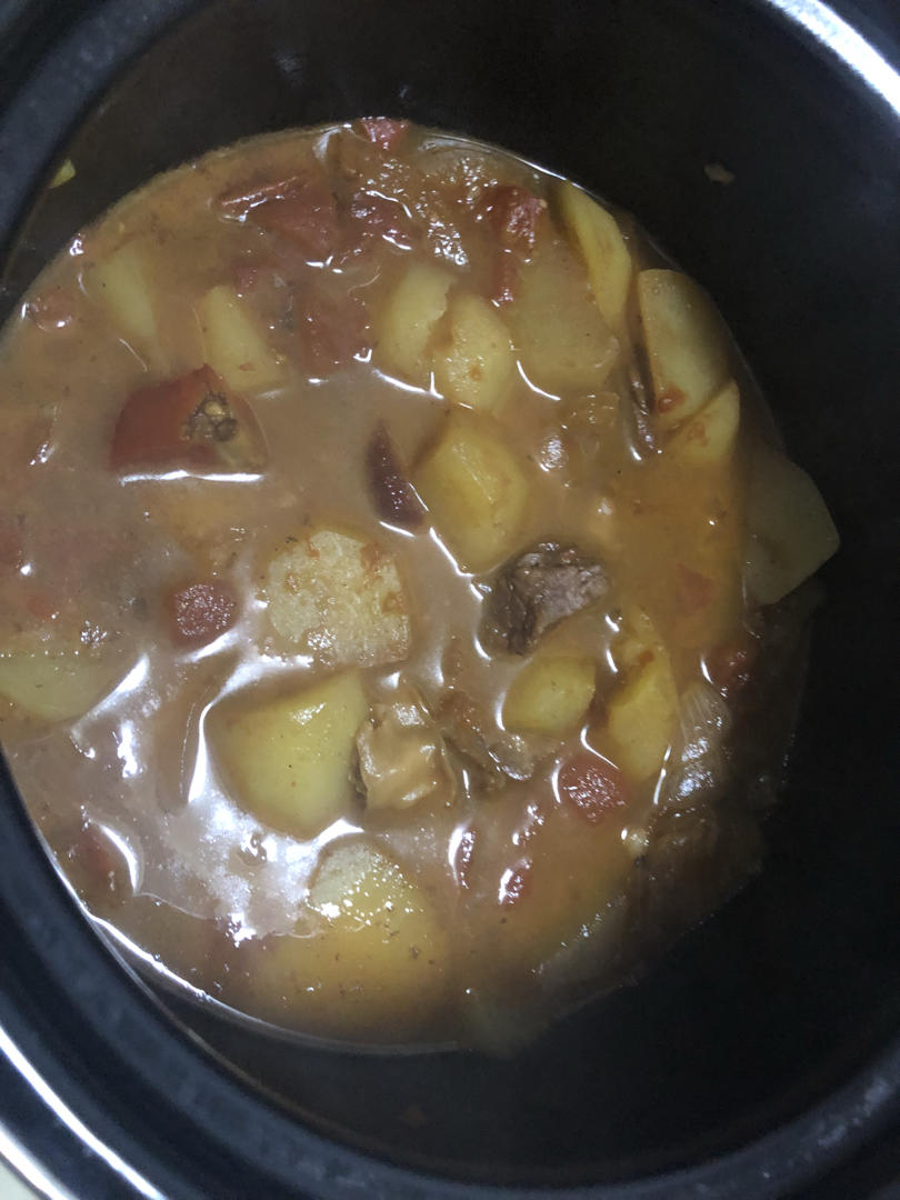 番茄土豆炖牛腩