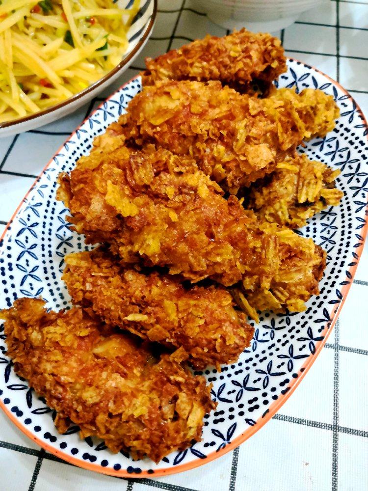 薯片鸡翅（烤箱版）