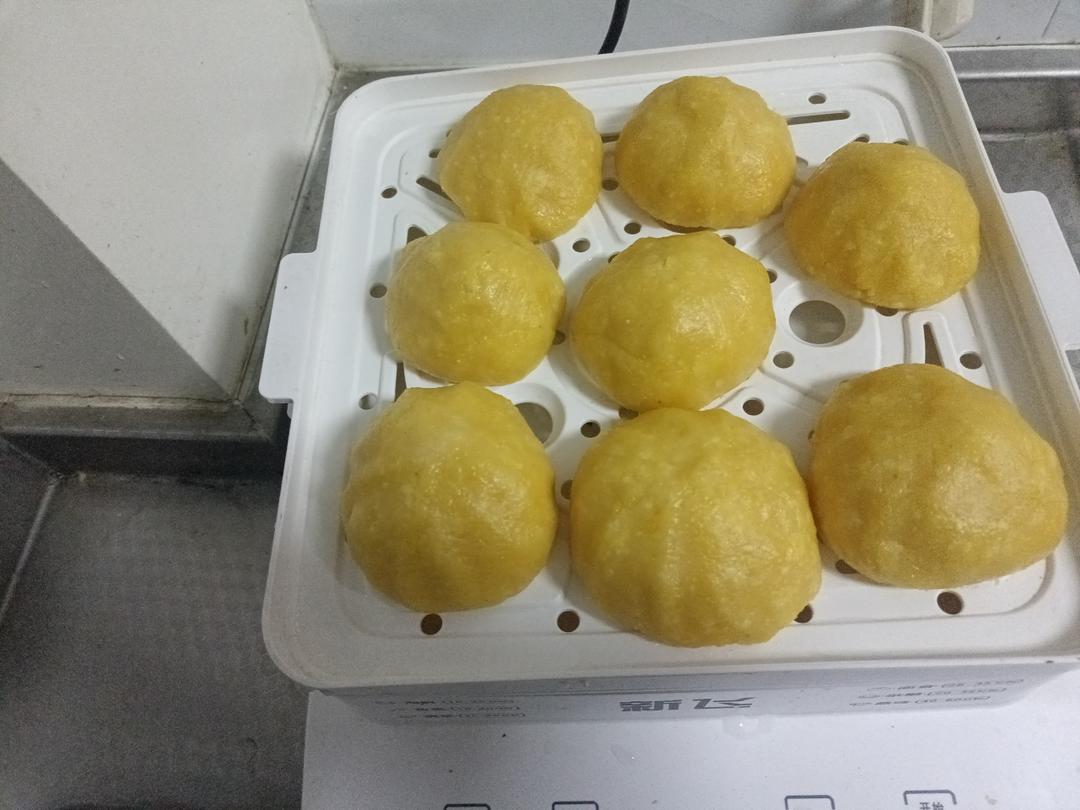 【粗粮】干吃都香玉米面窝窝头