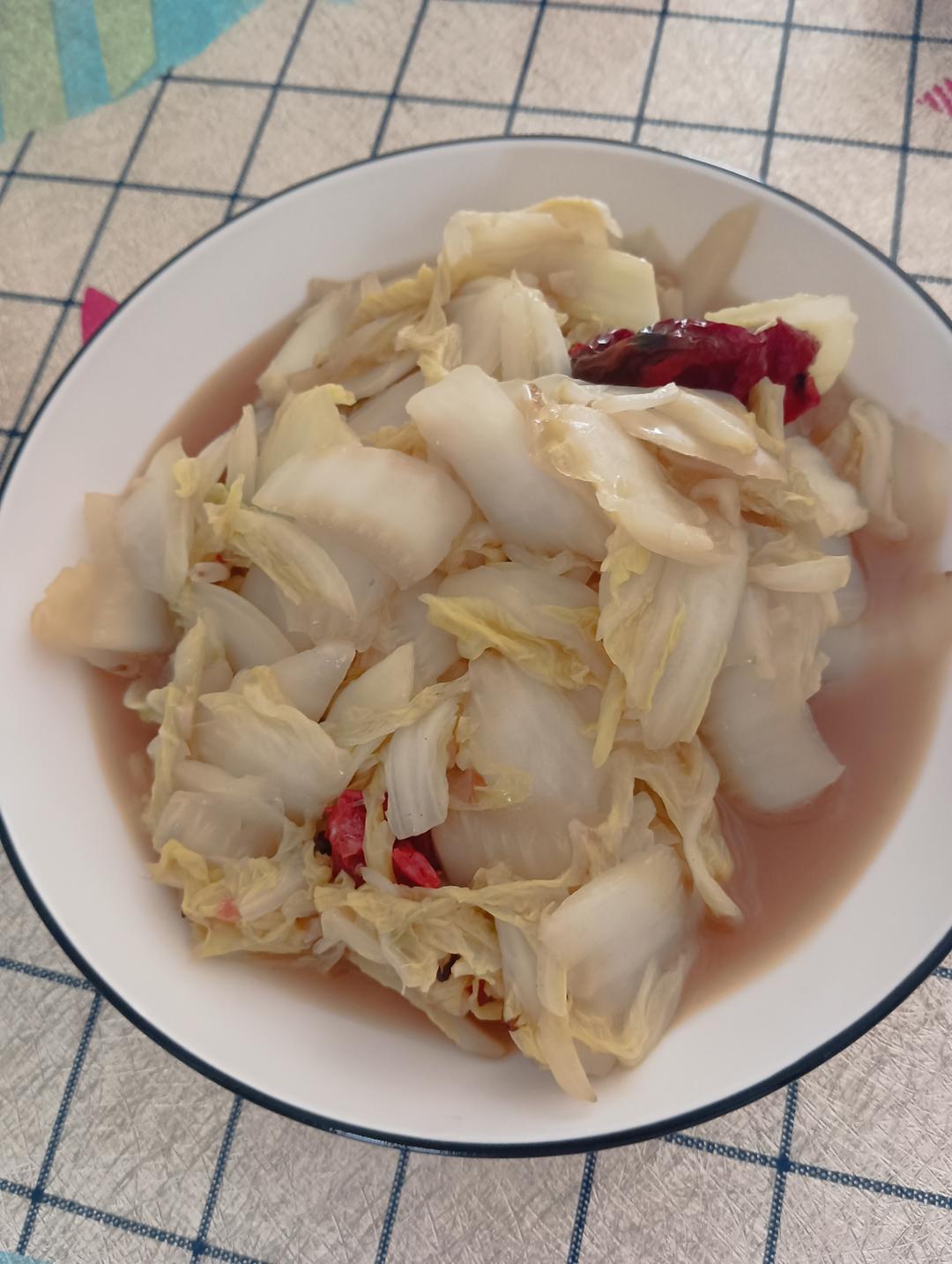 爆下饭的酸辣白菜（零难度）
