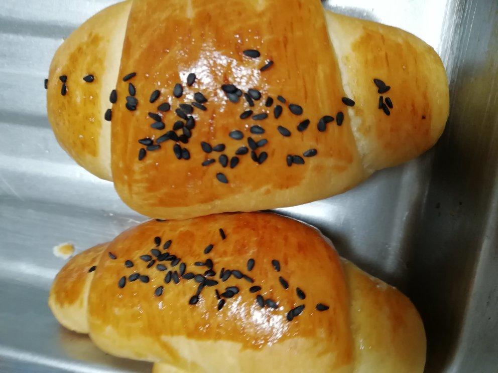 😻色香诱人🐮奶香牛角包🥐