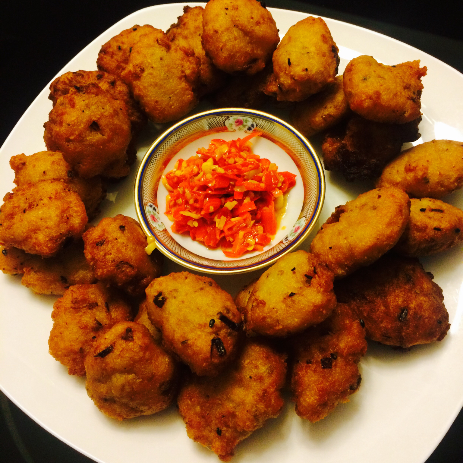 外公的炸藕圆（炸藕丸子）