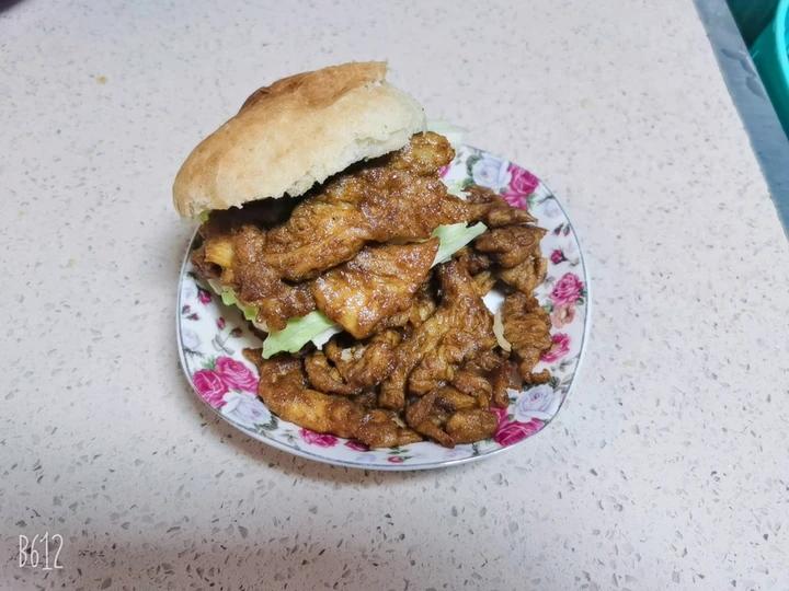 街头风味烧饼里脊