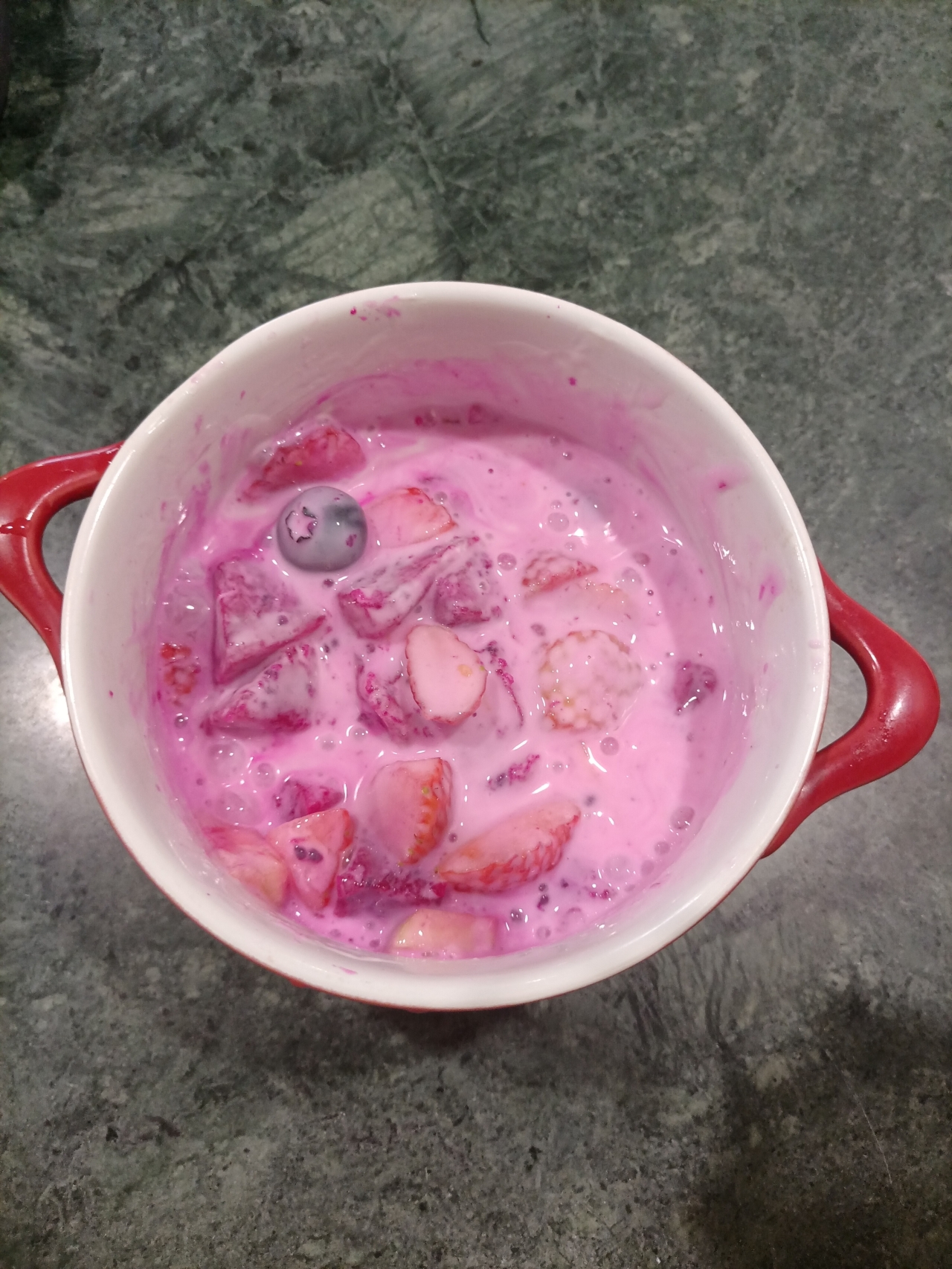 堂妈的酸奶水果捞