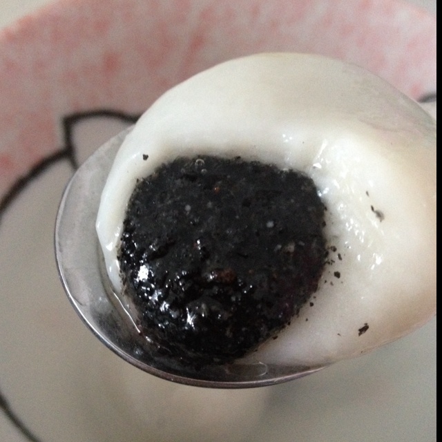 fanfanfan_做的黑芝麻汤圆
