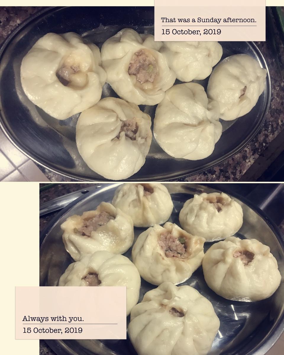 松软多汁的肉包子