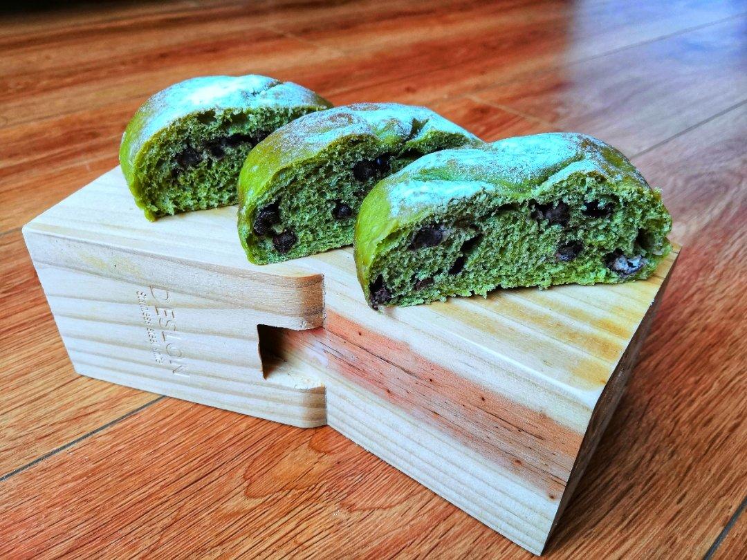 抹茶红豆牛奶卷（超好揉出手套膜的方子）