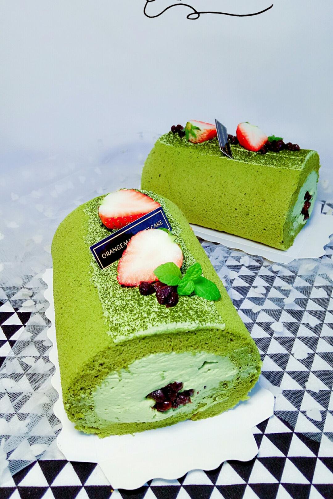 烫面抹茶蛋糕卷（卷不易裂）