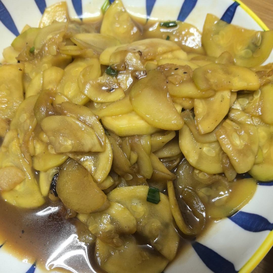 小炒西葫芦