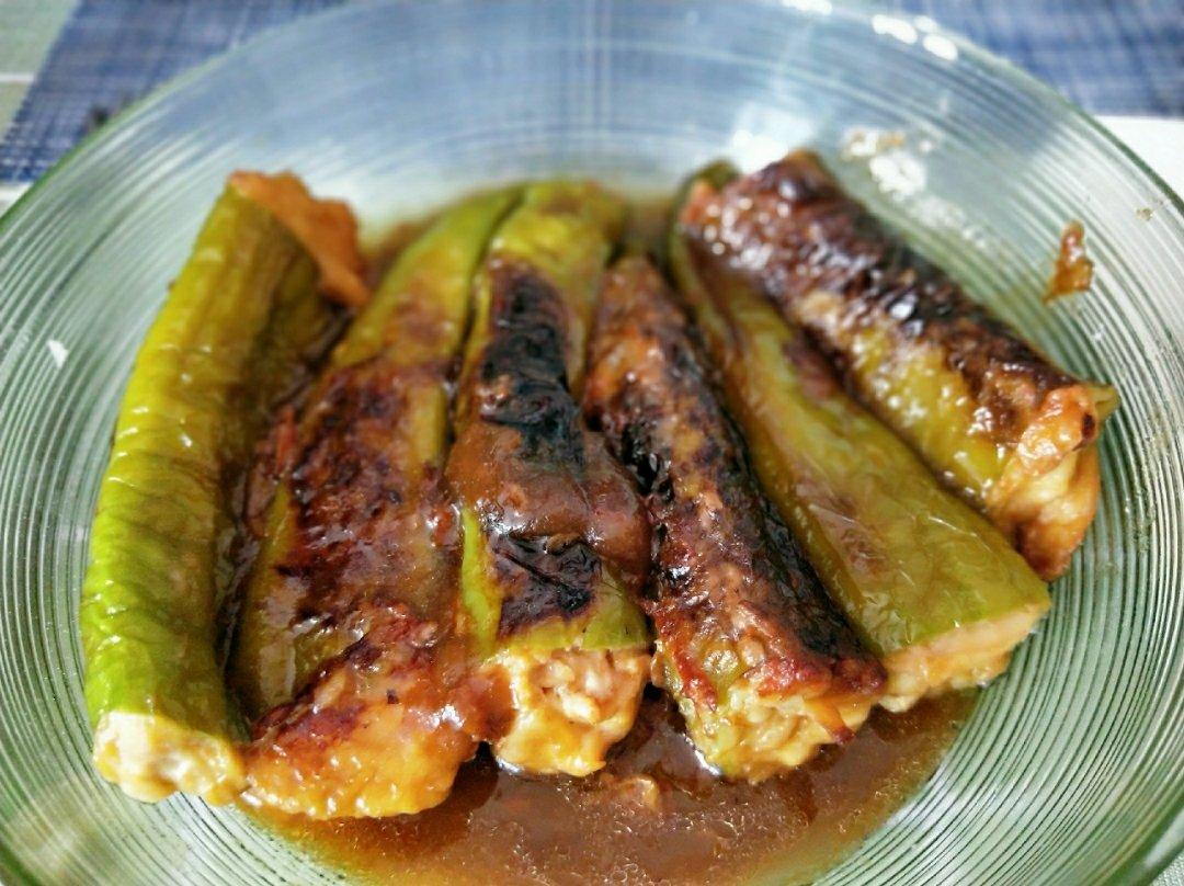 销魂青椒酿肉【超级下饭】