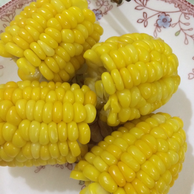 水煮甜玉米