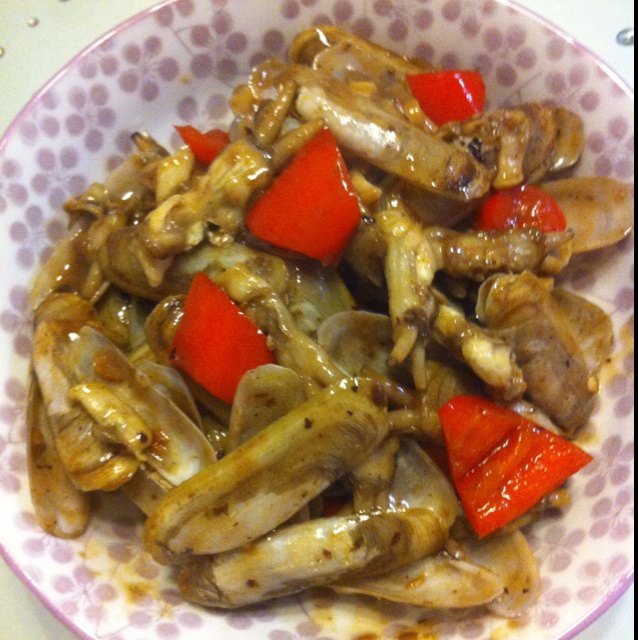 豆豉爆炒圣子青椒