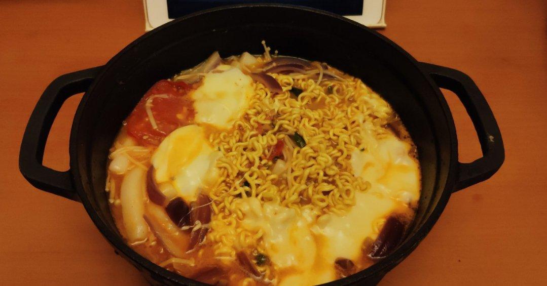 韩式芝士部队锅