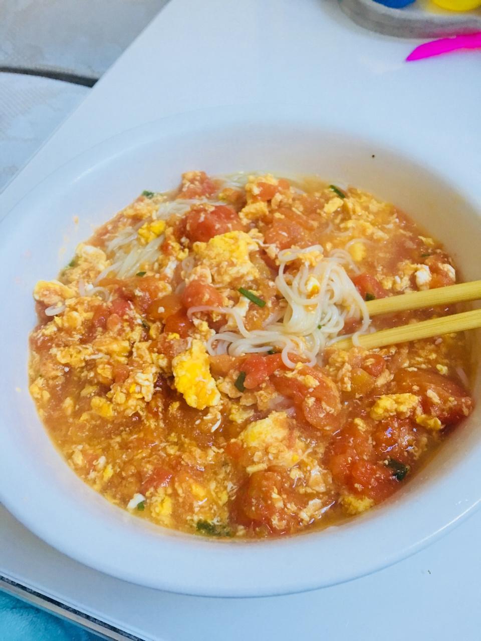 西红柿鸡蛋面