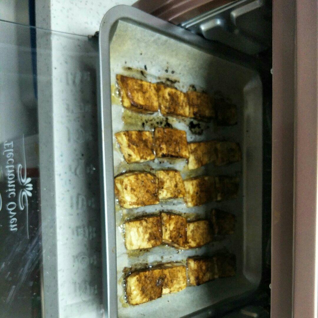烤箱版的烤豆腐