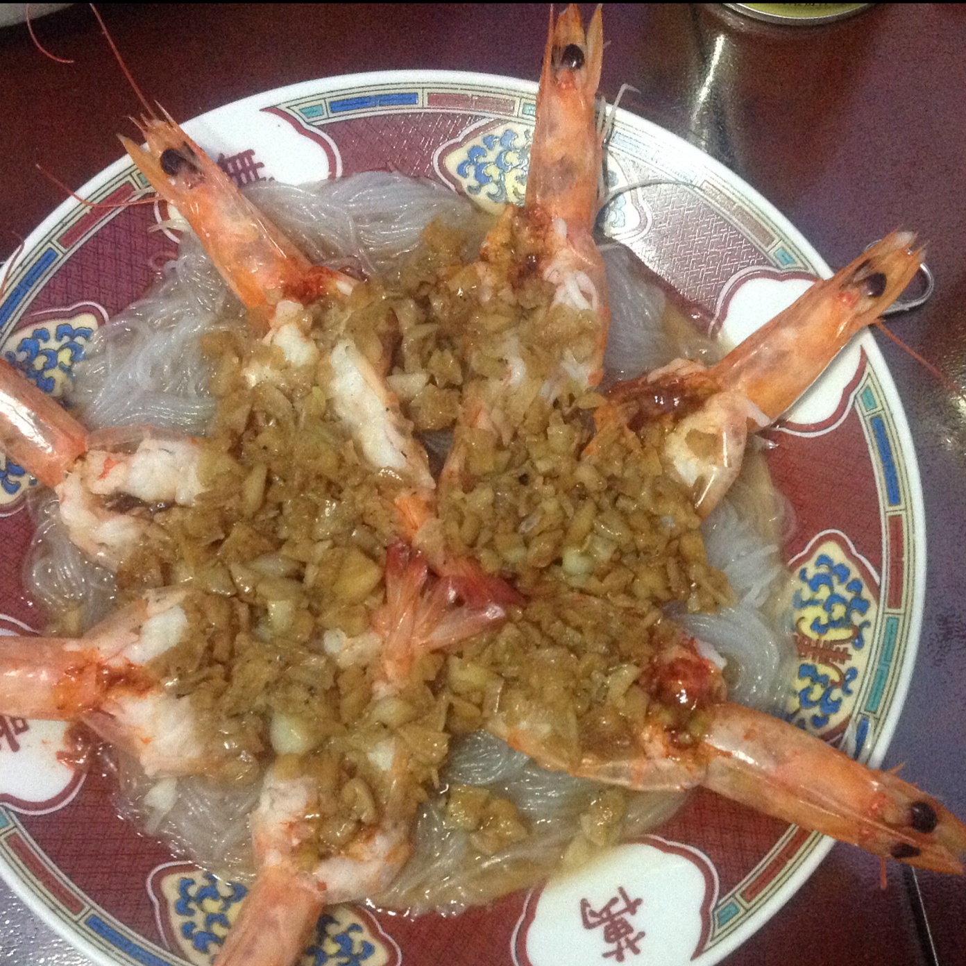 蒜蓉粉丝蒸虾