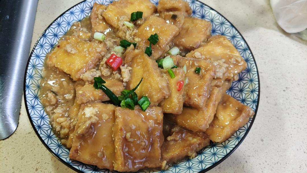 爆汁香煎豆腐