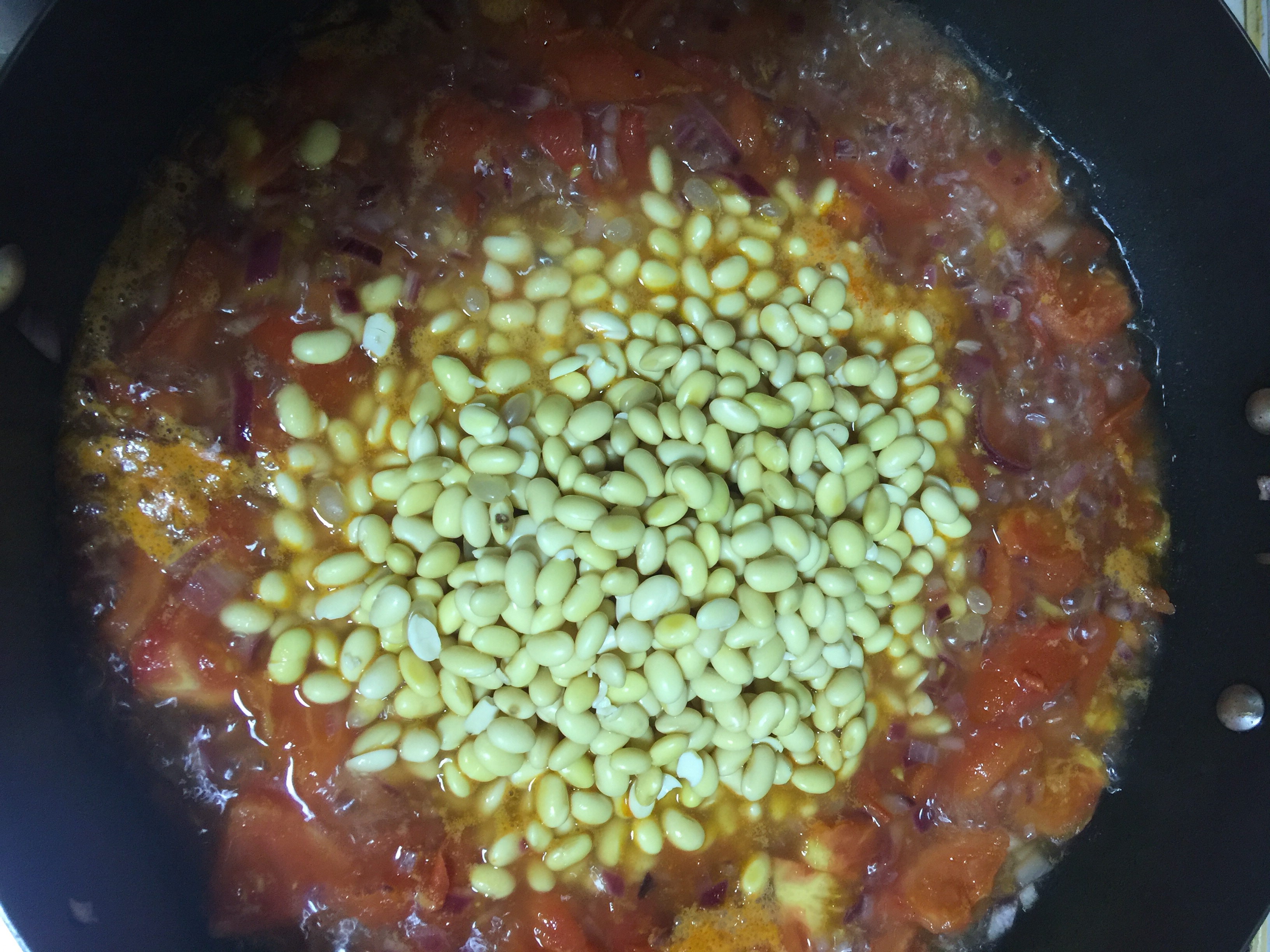 番茄焗黄豆的做法 步骤9