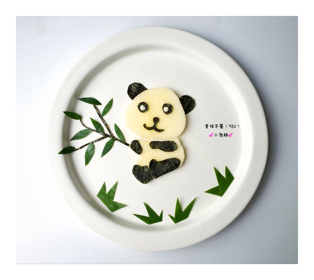 馨奕家土蜂蜜分享作品 2018年06月07日童话早餐(420)93小熊猫93