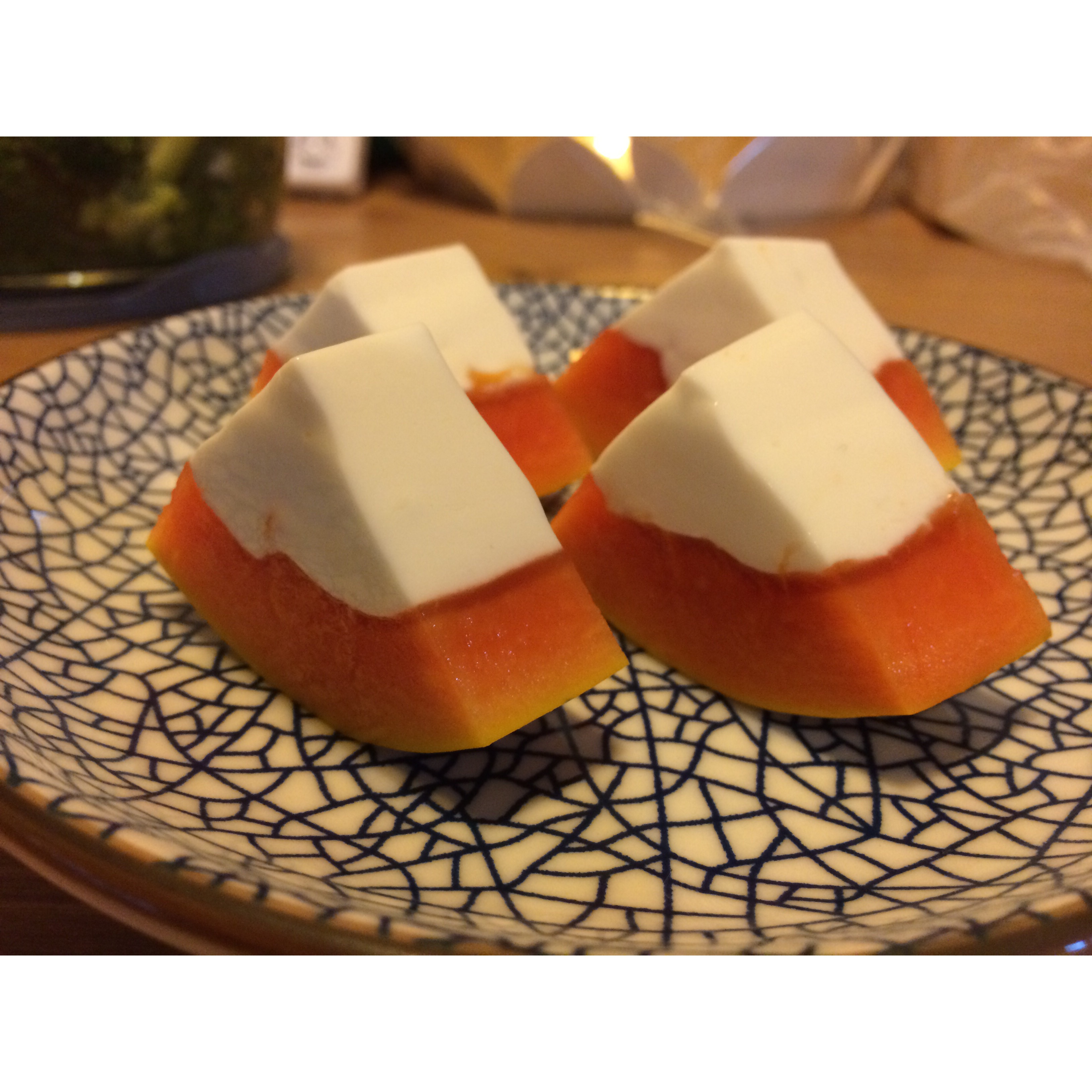 木瓜椰奶冻
