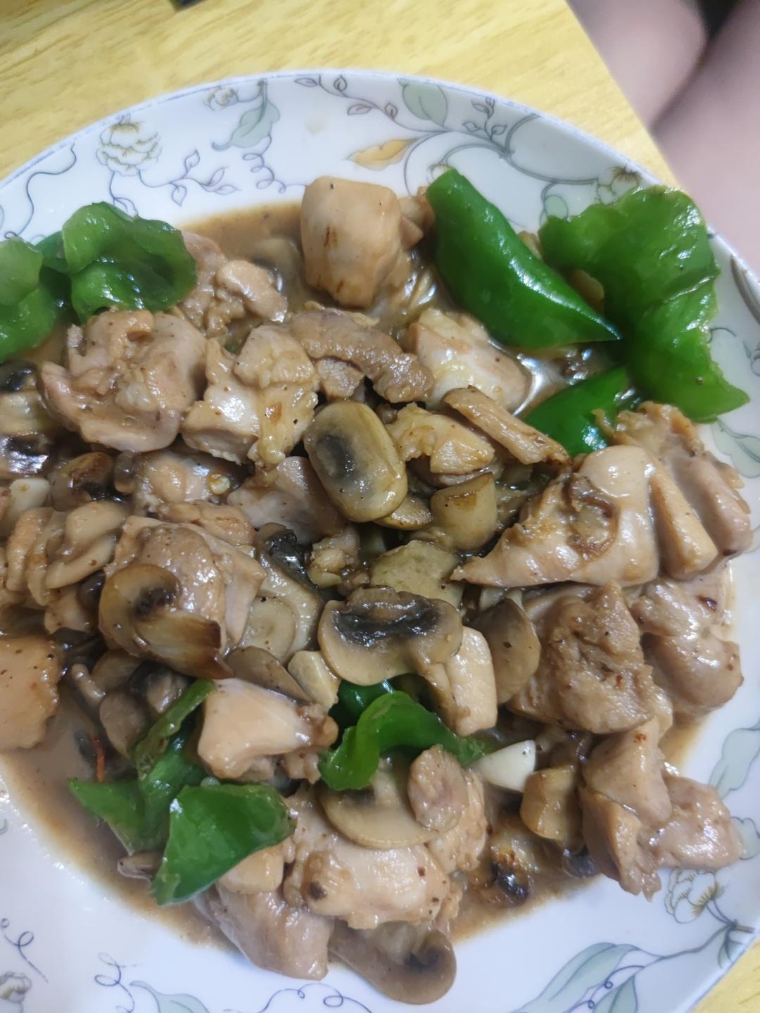 香菇滑鸡