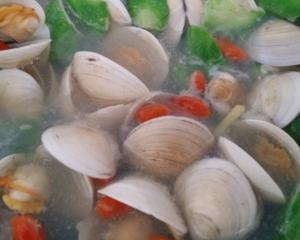 鲜美蛤蛎丝瓜汤的做法 步骤9