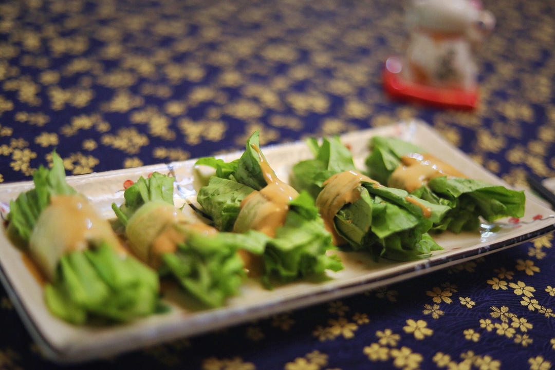 麻酱油麦菜