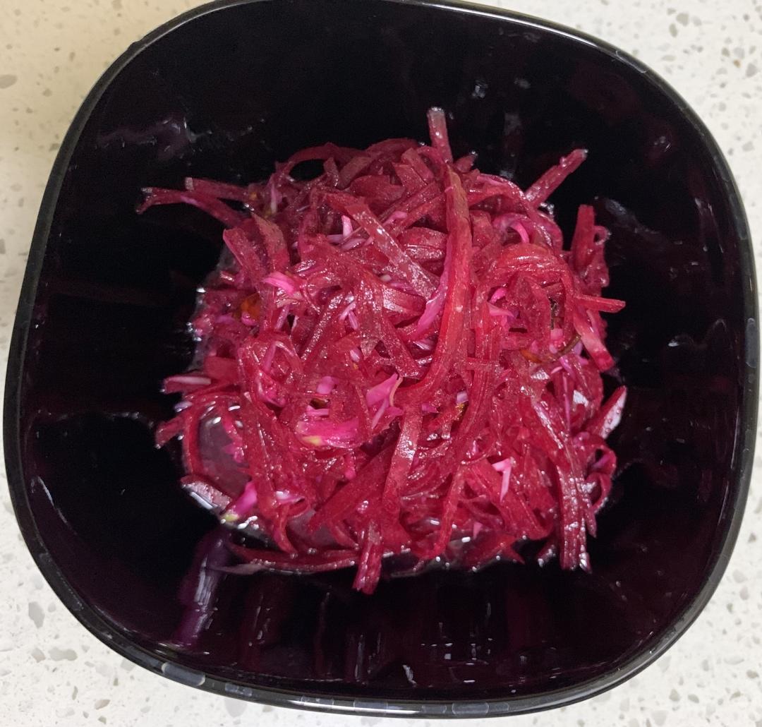 爽口甜菜根