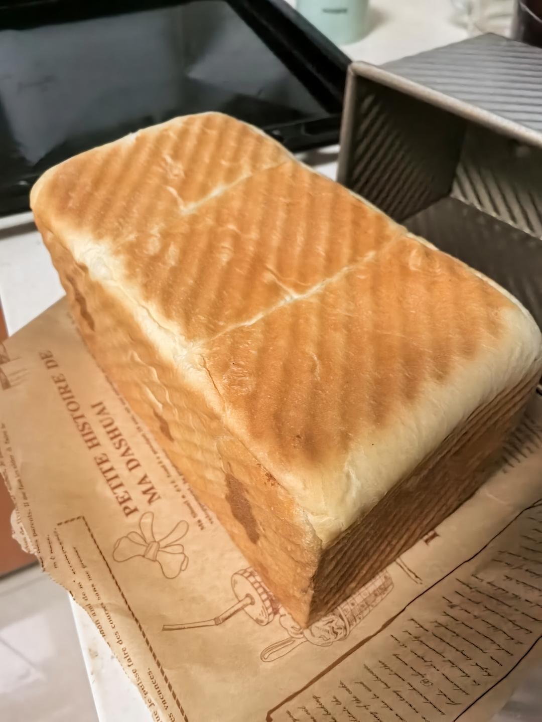 一次成功！棉花口感的一夜发酵抹茶奶酥北海道吐司！