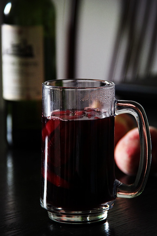 法式红酒炖桃子