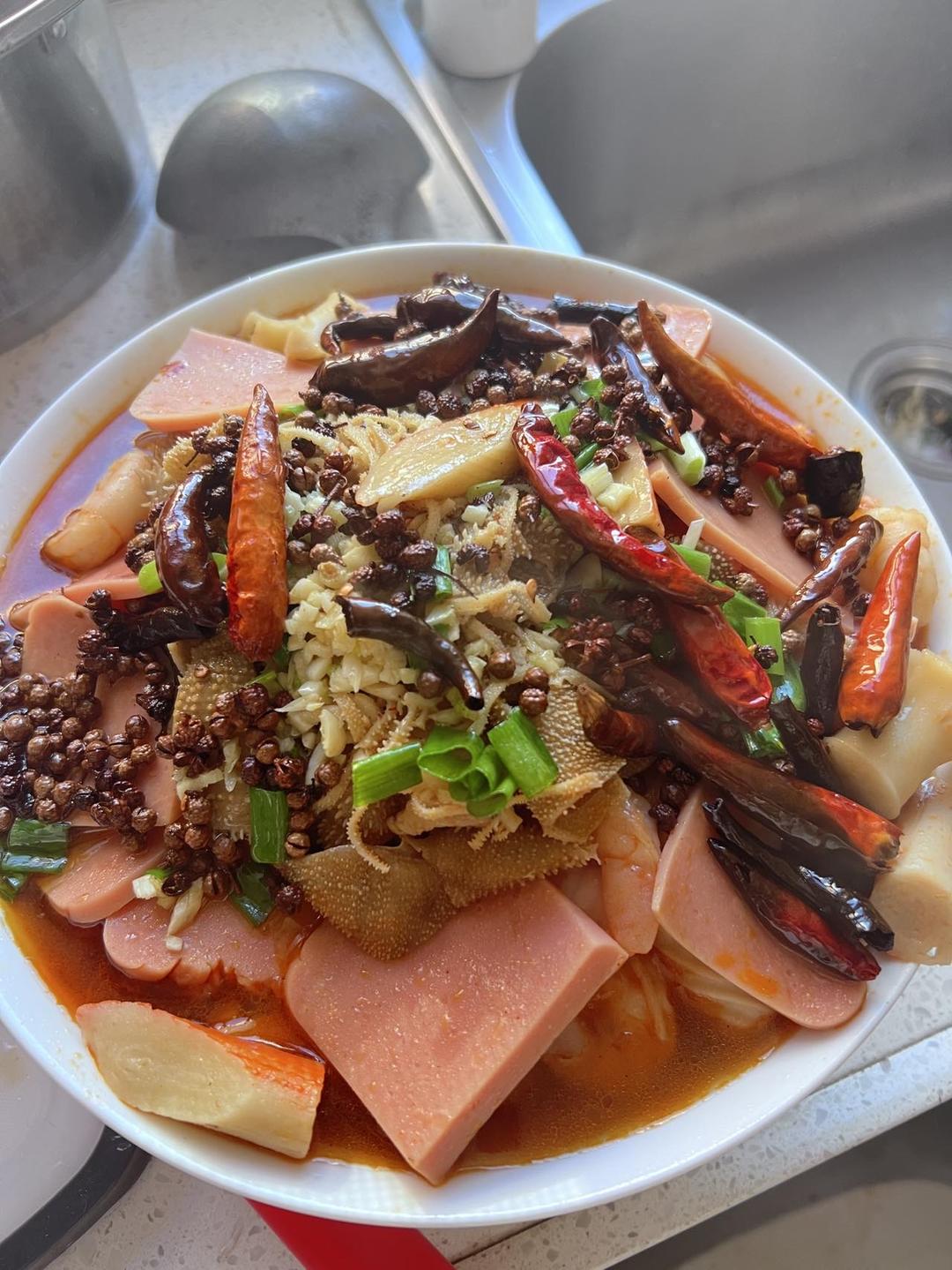 家庭版毛血旺 谁做都好吃