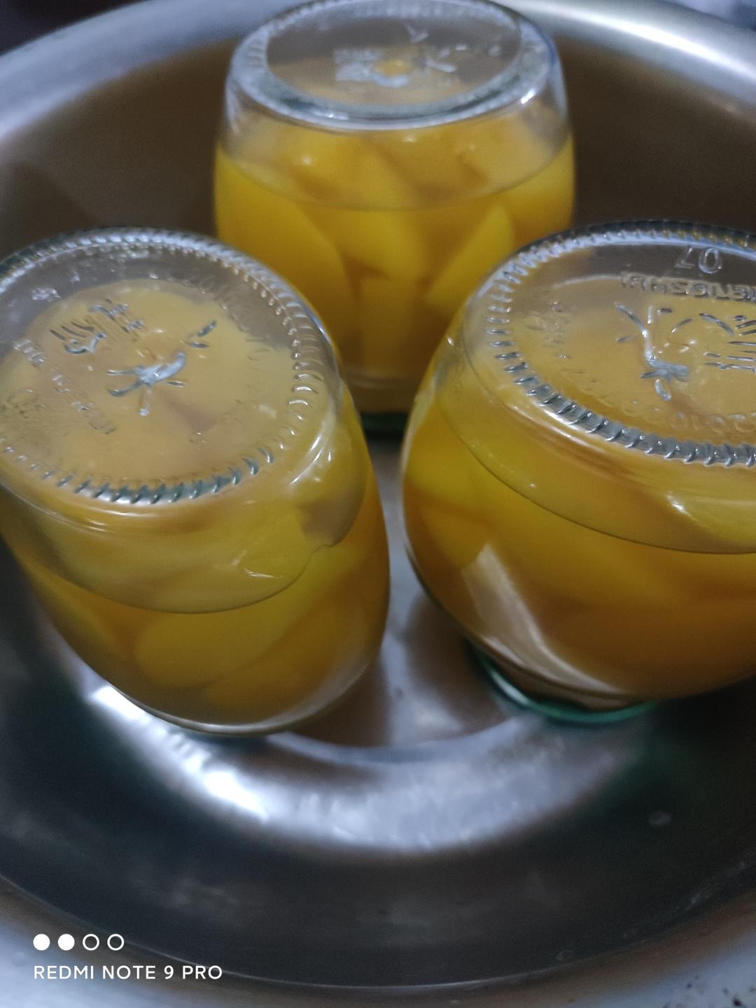 自制黄桃罐头