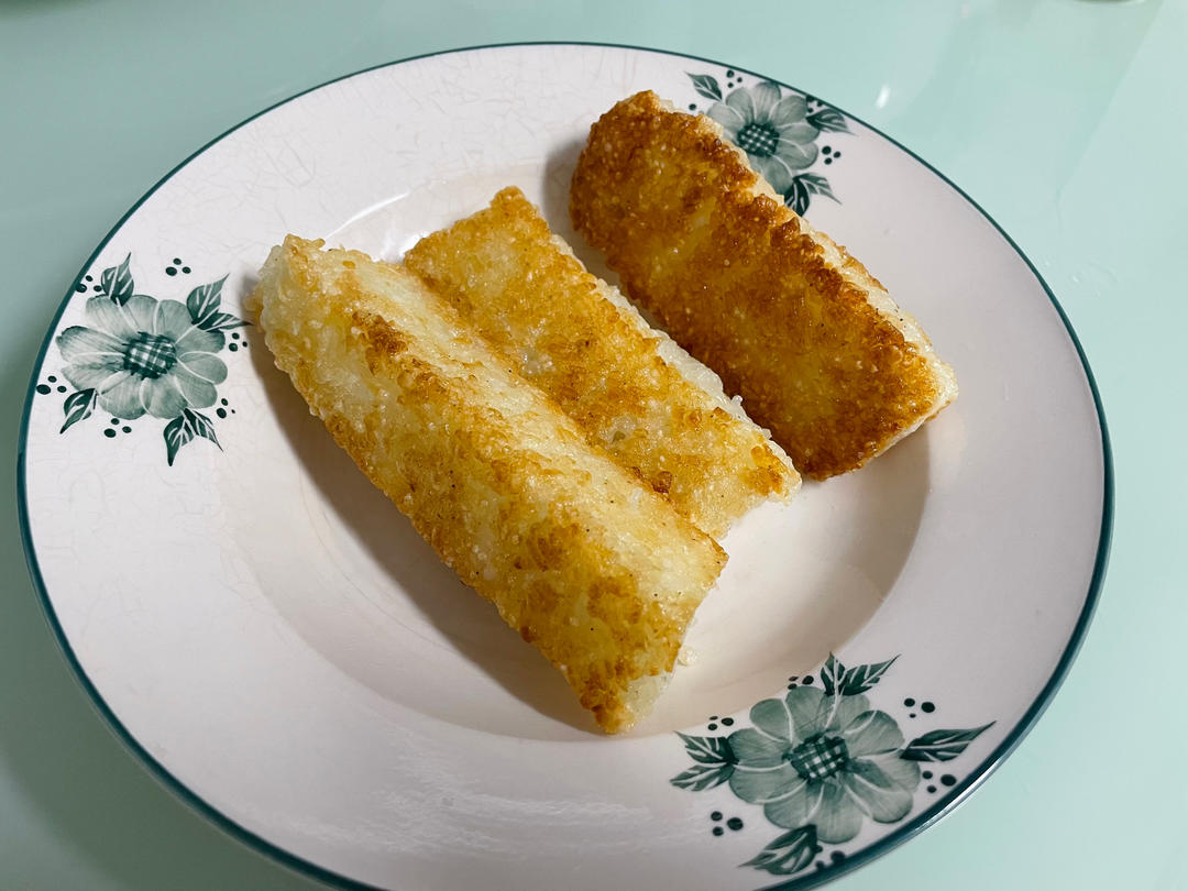 糯米糍粑---江南人叫它糍饭糕！