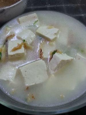 明太鱼豆腐汤的做法 步骤4