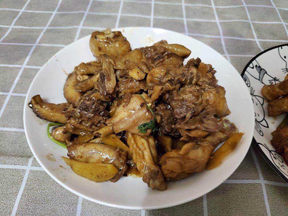 冬菇焖鸡