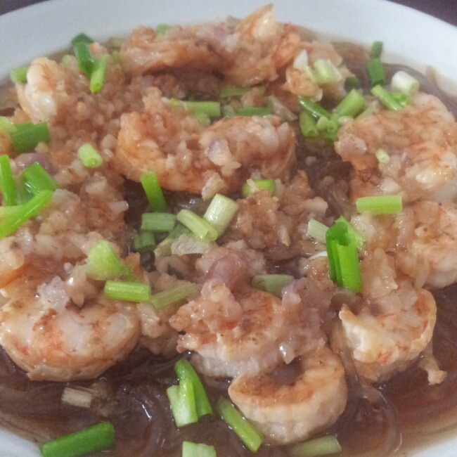 蒜蓉粉丝蒸大虾