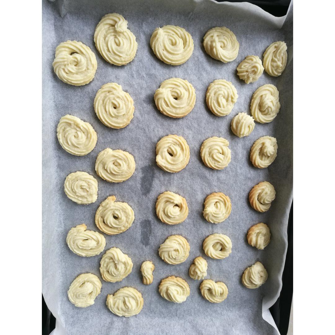 淡奶油曲奇～非常受欢迎的曲奇