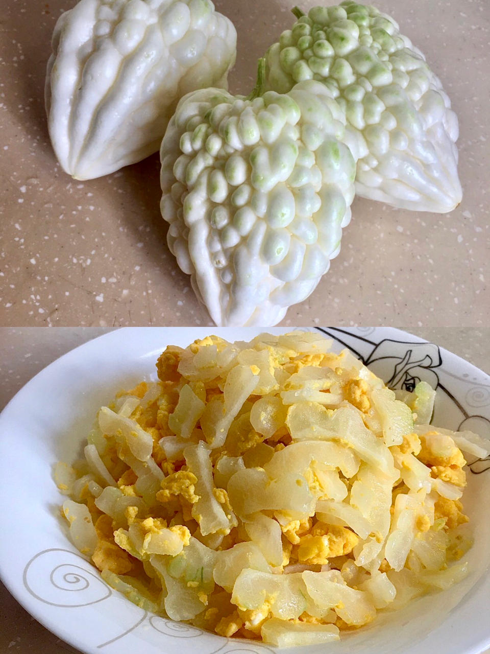 苦瓜炒蛋