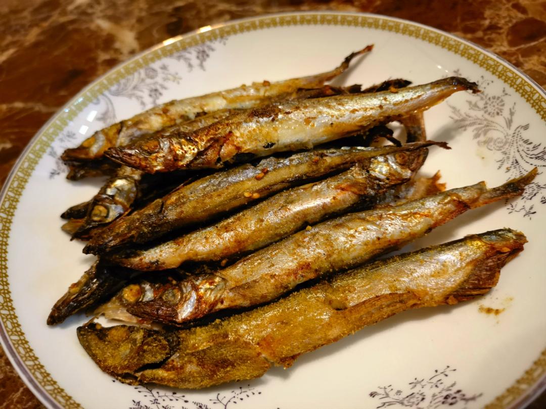 #零厨艺#香烤多春鱼（空气炸锅版）