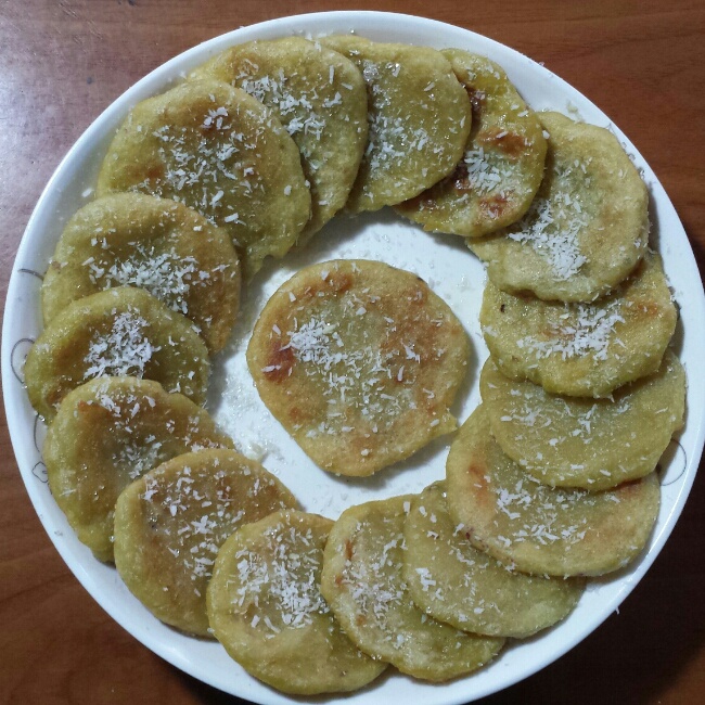 糯米红薯饼