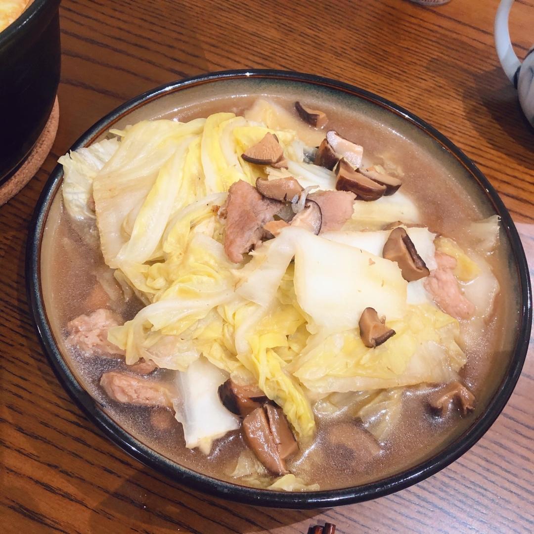 大白菜炒瘦肉