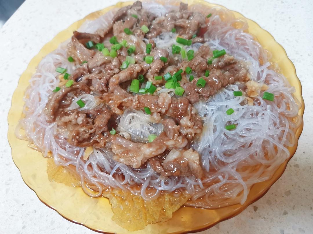 懒人下饭神器，蒜蓉蒸粉丝金针菇娃娃菜